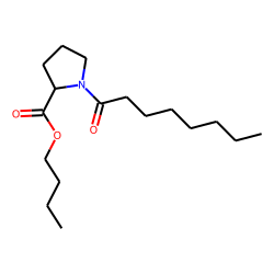 L-Proline, N-octanoyl-, butyl ester