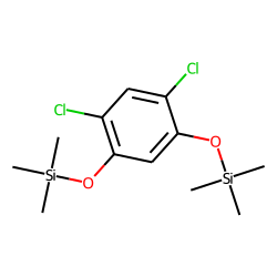 1,3-Benzenediol, 4,6-dichloro, bis-TMS