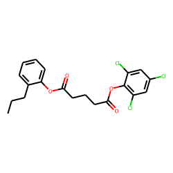 Glutaric acid, 2,4,6-trichlorophenyl 2-propylphenyl ester