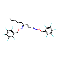 4-Oxo-2-nonenal, bis-PFBO, # 2