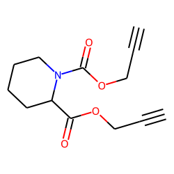 Pipecolic acid, N-propargyloxycarbonyl-, propargyl ester