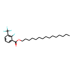 2-Fluoro-3-trifluoromethylbenzoic acid, pentadecyl ester