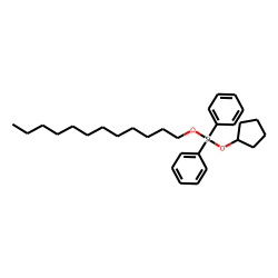 Silane, diphenylcyclopentyloxydodecyloxy-