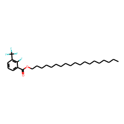 2-Fluoro-3-trifluoromethylbenzoic acid, nonadecyl ester