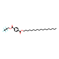 Terephthalic acid, 2,2,3,3,3-pentafluoropropyl octadecyl ester