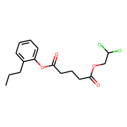 Glutaric acid, 2,2-dichloroethyl 2-propylphenyl ester