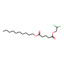 Glutaric acid, 2,2-dichloroethyl decyl ester