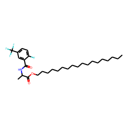 D-Alanine, N-(2-fluoro-5-trifluoromethylbenzoyl)-, octadecyl ester