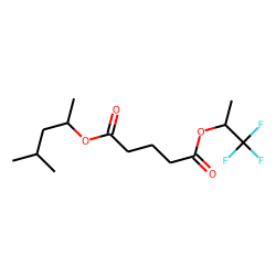 Glutaric acid, 1,1,1-trifluoroprop-2-yl 4-methylpent-2-yl ester