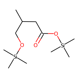 3-Methyl-4-trimethylsiloxy(trimethylsilyl)butyrate