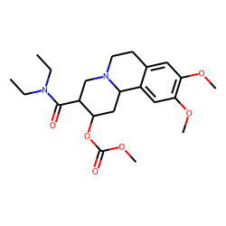 2H-benzo[a]quinolizine-3-carboxamide,n,n-diethyl-1,3,4,6,7,11b-hexahydro-2-hydroxy-9,10-dimethoxy-,methyl ester carbonate
