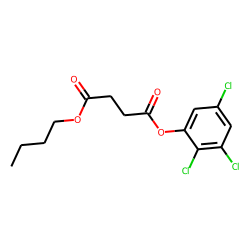 Succinic acid, butyl 2,3,5-trichlorophenyl ester