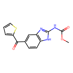 METHYL (5-(2-THENOYL)-2-BENZIMIDAZOLYL)CARBAMATE