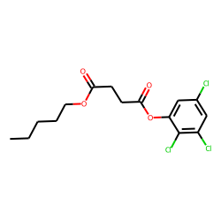 Succinic acid, pentyl 2,3,5-trichlorophenyl ester