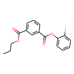Isophthalic acid, 2-fluorophenyl propyl ester