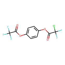 Hydroquinone, chlorodifluoroacetate, trifluoroacetate