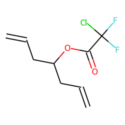 1,6-Heptadien-4-ol, chlorodifluoroacetate
