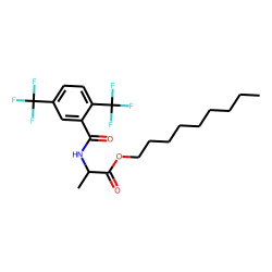 D-Alanine, N-(2,5-ditrifluoromethylbenzoyl)-, nonyl ester