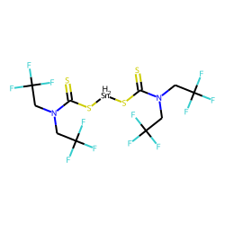 Sn(II) N,N-bis(2,2,2-trifluoroethyl)dithiocarbamate, chelate