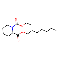 Pipecolic acid, N-ethoxycarbonyl-, heptyl ester