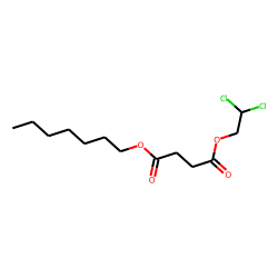 Succinic acid, 2,2-dichloroethyl heptyl ester