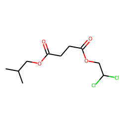 Succinic acid, 2,2-dichloroethyl isobutyl ester