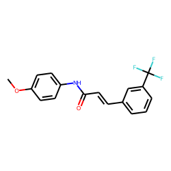 trans-Cinnamamide, N-(4-methoxyphenyl)-3-trifluoromethyl-