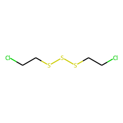 Trisulfide, bis(2-chloroethyl)-