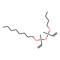 Silane, methylvinyl(octyloxy)(methylvinylbutoxysilyloxy)-