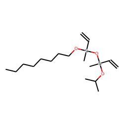 Silane, methylvinyl(octyloxy)(methylvinylisopropoxysilyloxy)-