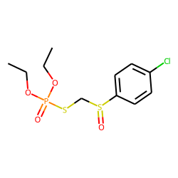 Carbophenoxon sulfoxide