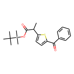 Tiaprofenic acid, TBDMS