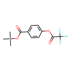 Benzoic acid, 4-trifluoroacetyloxy-, trimethylsilyl ester