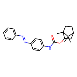 P-phenylazo carbanilic acid, bornyl ester