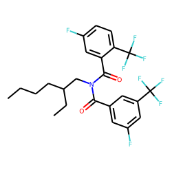 Benzamide, 3-fluoro-5-trifluoromethyl-N-(3-fluoro-5-trifluoromethylbenzoyl)-N-2-ethylhexyl-