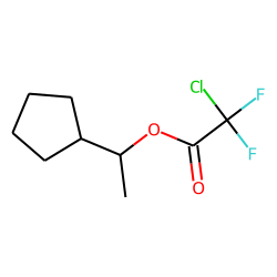 1-Cyclopentylethanol, chlorodifluoroacetate