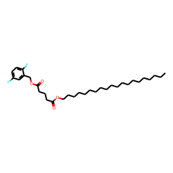 Glutaric acid, 2,5-difluorobenzyl eicosyl ester