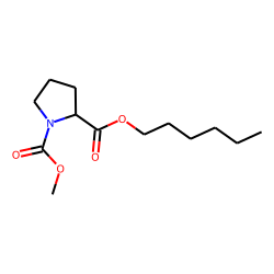 d-Proline, N-methoxycarbonyl-, hexyl ester