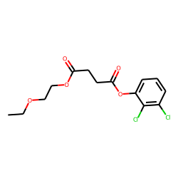 Succinic acid, 2,3-dichlorophenyl 2-ethoxyethyl ester