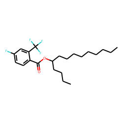 4-Fluoro-2-trifluromethylbenzoic acid, 5-tetradecyl ester