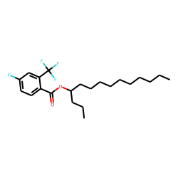 4-Fluoro-2-trifluromethylbenzoic acid, 4-tetradecyl ester