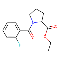 L-Proline, N-(2-fluorobenzoyl)-, ethyl ester
