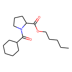L-Proline, N-(cyclohexanecarbonyl)-, pentyl ester