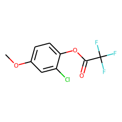 2-Chloro-4-methoxyphenol, trifluoroacetate