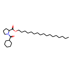 L-Proline, N-(cyclohexanecarbonyl)-, heptadecyl ester