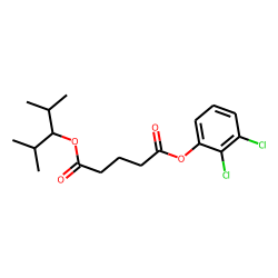 Glutaric acid, 2,3-dichlorophenyl 2,4-dimethylpent-3-yl ester