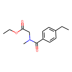 Sarcosine, N-(4-ethylbenzoyl)-, ethyl ester