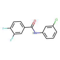 3,4-Difluorobenzamide, N-(3-chlorophenyl)-