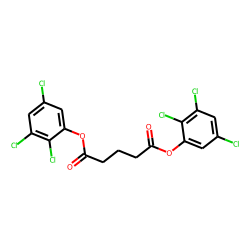 Glutaric acid, di(2,3,5-trichlorophenyl) ester