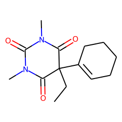 Barbituric acid, 5-(1-cyclohexen-1-yl)-5-ethyl-1,3-dimethyl-